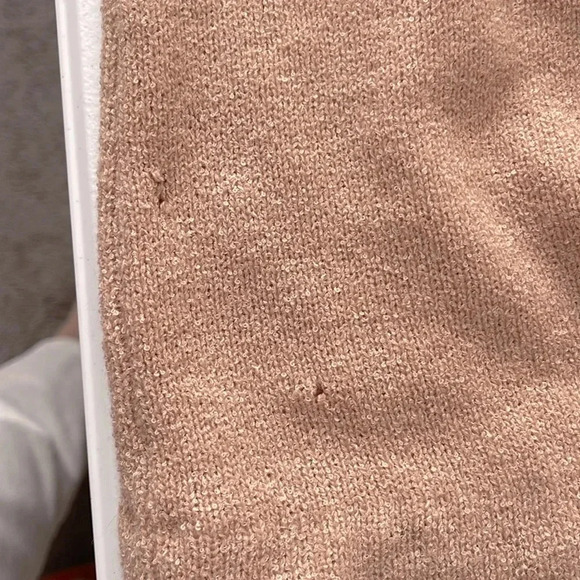 Vintage BARGELLO Wool Blend Knit Turtleneck Sweatdress w/Sweater- Size 9 - Picture 6 of 11